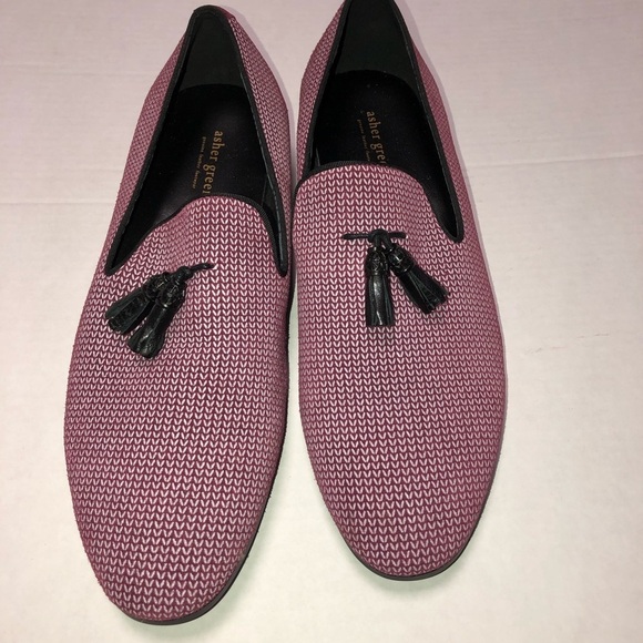 Asher green genuine leather wine loafer shoe 11 main image 6